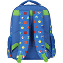 Mochila Infantil Super Mario Bros G Azul