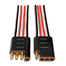 CONECTOR COM FIO 1,5MM / CHICOTE TECHNOISE COM PLUG 4 VIAS