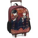 Mochila Infantil Com Rodinha Harry Potter M Vinho