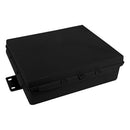 CAIXA HERMETICA MULTITOC PRETA VEDADA 25X20X8 COMPLETA