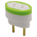 ADAPTADOR UNIVERSAL DANEVA 2P 10A 250V BRANCO - PC / 12