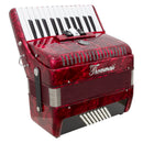 Acordeon 48 Baixos 26 Teclas Ta 4803 Vermelho Thommasi