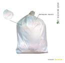 Saco De Lixo 20 Litros Reforçado Branco - 50 Unidades