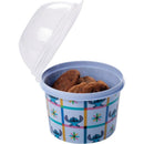 Pote Plástico Stitch Multiuso 400ml Para Lanches E Guloseimas