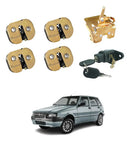 Kit 5 Fechaduras Porta E Porta-malas C/ Botão Uno G1 96 A 03