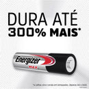 Pilha Alcalina Max Aaa Cart 4 Sm-160 Energizer