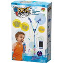 Instrumento Musical Microfone Duplo Pedestal Azul