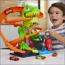 Hot Wheels Pista City Nêmesis T-rex E Quartel De Bombeiros