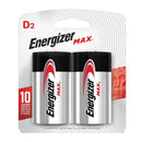 Pilhas Alcalinas Max D 2 Unidades Energizer