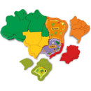 Brinquedo Para Montar Mapa Do Brasil 3d