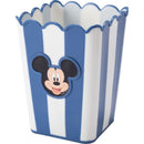 Balde Para Pipoca Mickey Quadrado Azul 1,5 Litros Bpa Free