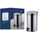 Lixeira ágata Inox Com Pedal 12lts