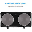 Fogão Portatil 2 Bocas 220v