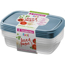 Pote Plástico Conjunto L4p3 Potes Fácil 1,8l