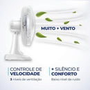 Ventilador De Mesa Super Power 220v 40cm Branco