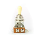 Chave Seletora 3 Posições Niquelada/Creme Spirit BTG-NI-IV