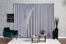 Cortina Blackout Com Voil 5,00x2,70 Para Trilho Duplo