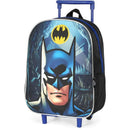 Mochila Infantil Com Rodinha Batman Preta