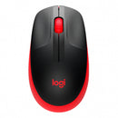Mouse Logitech M190 Vermelho sem fio 910-005904-C