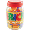 Brinquedo Para Montar Bricks Blocos Montagem 56 Peças