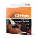 Encordoamento Violão Aço 10-47 D Addario Flat Tops EFT15