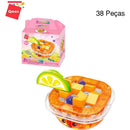 Brinquedo Para Montar Set Build & Fun Comidinhas Sortido (display Com 6)