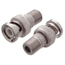 ADAPTADOR PLUG BNC PARA PLUG F METAL - PC / 10