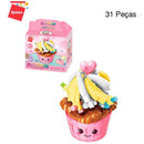 Brinquedo Para Montar Set Build & Fun Comidinhas Sortido (display Com 6)