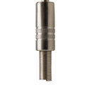 Conector P2 Stereo Com Mola Niquel Storm 50 Unidades