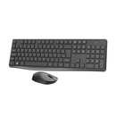 Combo Teclado E Mouse Sem Fio Viper Pro Vo203 Creative Preto