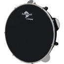 Pandeiro 10” Premium Pele Preta SamBrasil Liverpool Preto