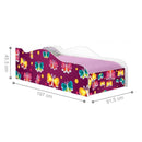 Cama Mobili Solteiro Borboletas