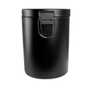 Lixeira de Metal Preta 5 Litros