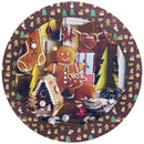 Kit 4 Capas Para Sousplat Biscoito Natalino 35cm X 35cm - UN / 4