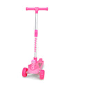 Patinete Infantil 3 Rodas Regulável Diversão Cor:rosa