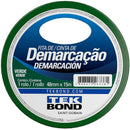 Fita Para Demarcação De Solo Pvc Verde 48mm X 15m