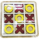 Brinquedo Pedagogico Madeira Jogo Da Velha 22x22cm