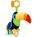 Pelúcia Tucano Zaza Com Chocalho, Mordedor E Argola