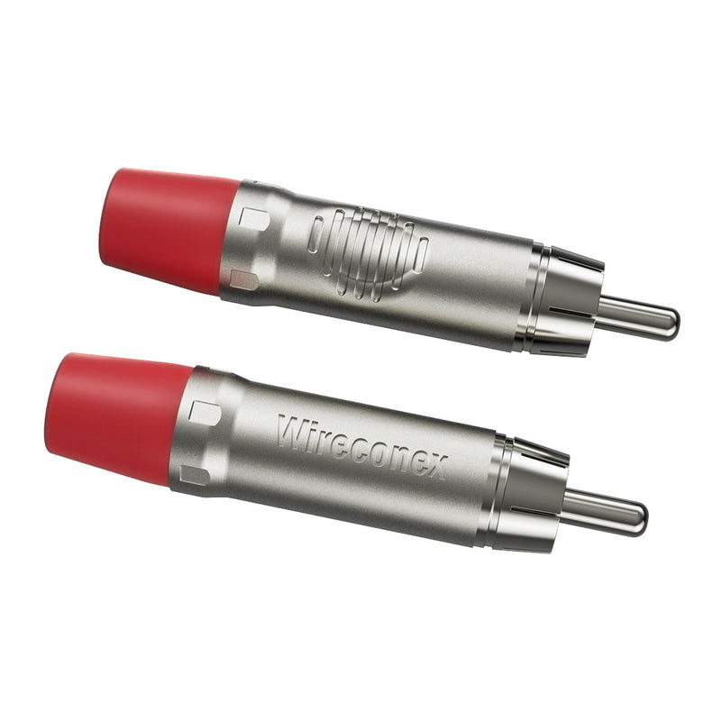 Conector Rca Macho Wc 1212 Rd Wireconex 10 Unidades