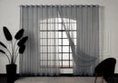 Cortina Voil Tecido 2,80x2,80 Para Varão Simples
