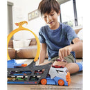 Hot Wheels Pista City Transportador De Acrobacias Com Loop E Salto Radical