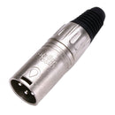 Plug Xlr Santo Angelo Canon Macho Níquel