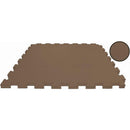 Tatame Eva Evamax 1x1m 10mm Marrom – Pacote Com 4 Placas