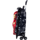 Mochila Infantil Com Rodinha Homem De Ferro 3d