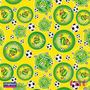 Copa Do Mundo Tnt Estampado 1,40m Brasil Tor Rl-10mts