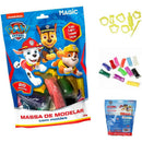 Massa Para Modelar Criativa Patrulha Canina Chase 300g 12 Cores Com 6 Moldes