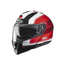 Capacete Hjc I90 Wasco  Vermelho Branco E Preto 59