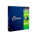 Encordoamento 009 Super Light Guitarra Optiweb Elixir