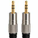 Cabo P2 X P2 Stereo Gold Metal 3,0m Storm