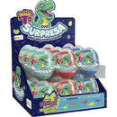 Slime Ovo Surpresa Dinossauro Brilha Dp.c/18